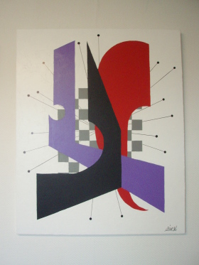 Les 3 figures   1m x 81cm